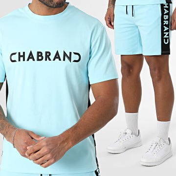 Chabrand - Set T-Shirt Und Jogginghose 60702 60722 Hellblau Schwarz